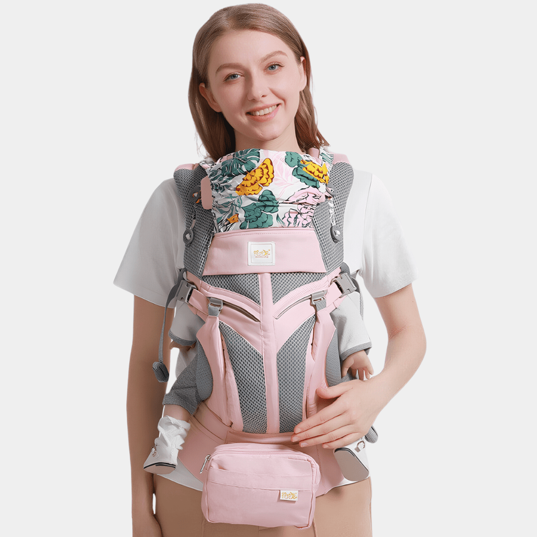Porte-Bébé Physiologique – 0 à 48 Mois