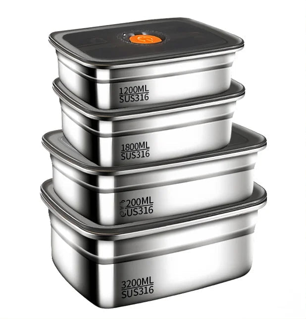 Lunchbox en acier inoxydable 304